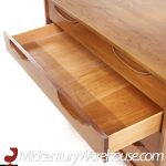 Lawrence Peabody for Nemschoff Mid Century Walnut Credenza and Hutch