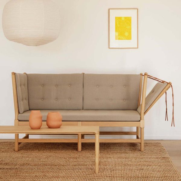 Mogensen Spokeback Sofa by Borge Mogensen for Fredericia