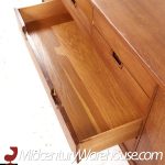 Mount Airy Janus Walnut 14 Drawer Lowboy Dresser