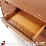 Mount Airy Janus Walnut 14 Drawer Lowboy Dresser