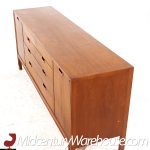 Mount Airy Janus Walnut 14 Drawer Lowboy Dresser