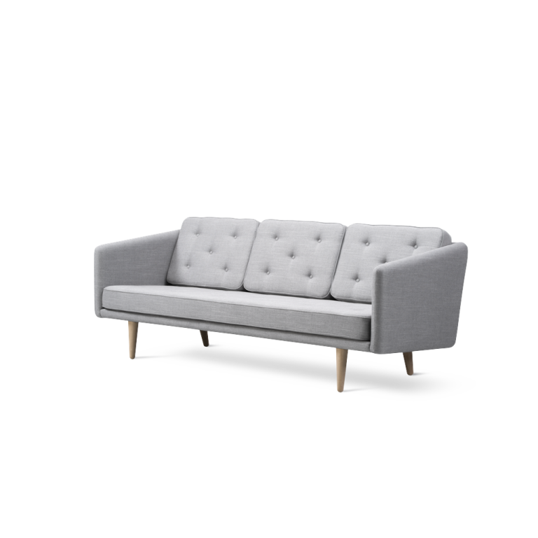 No. 1 Sofa - 3-Seater by Borge Mogensen for Fredericia