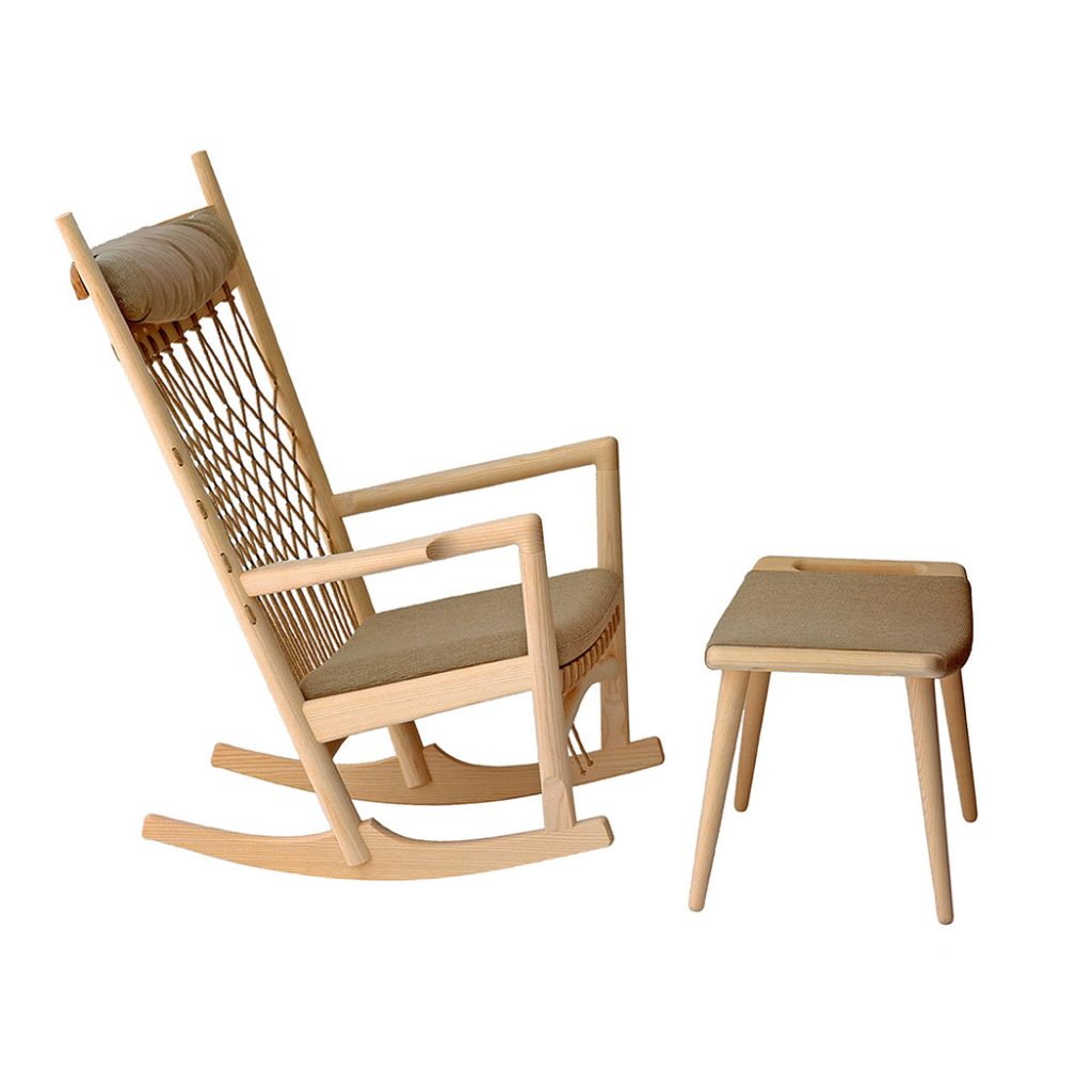 PP124 Rocking Lounge Chair by Hans J. Wegner for PP Mobler | Mid ...