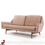 Paul Mccobb for Directional Mid Century Angle Arm Sofa