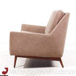 Paul Mccobb for Directional Mid Century Angle Arm Sofa