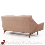 Paul Mccobb for Directional Mid Century Angle Arm Sofa