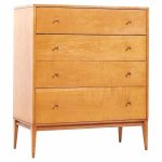 Paul Mccobb for Planner Group Mid Century Highboy Dresser