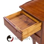 Peter Løvig Nielsen for Hedensted Møbelfabrik Mid Century Danish Teak Boomerang Desk | Mid Century Modern Furniture - Mid Century Furniture Chicago Peter Løvig Nielsen for Hedensted Møbelfabrik Mid Century Danish Teak Boomerang Desk