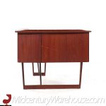 Peter Løvig Nielsen for Hedensted Møbelfabrik Mid Century Danish Teak Boomerang Desk