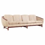 R Huber Mid Century Teak Sofa