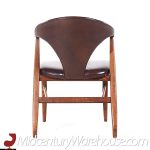 Romweber Mid Century Walnut Dining Chairs - Set of 6