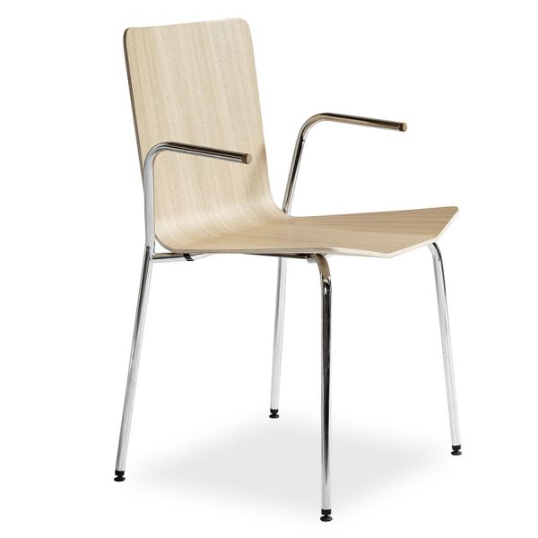 SM 802 Dining Chair with Arms by Skovby