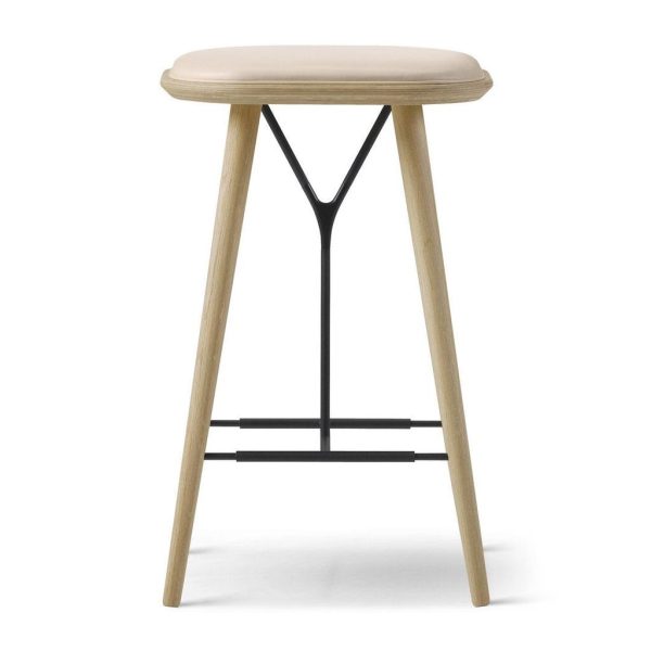 Spine Stool (Backless) by Space Copenhagen for Fredericia