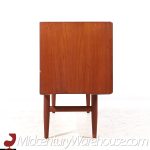 Svend Madsen Style Mid Century Danish Teak Sliding Door Credenza