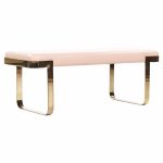 Trimark Studios Mid Century Brass Bench