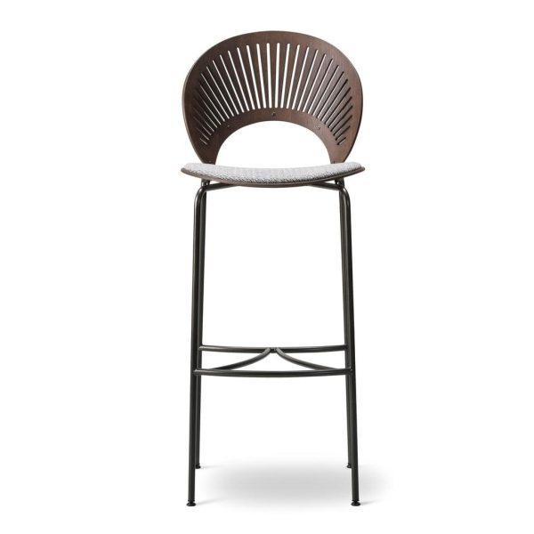 Trinidad Barstool - Seat Upholstered by Nanna Ditzel for Fredericia