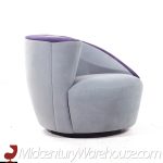 Weiman Nautilus Postmodern Swivel Chairs - Pair