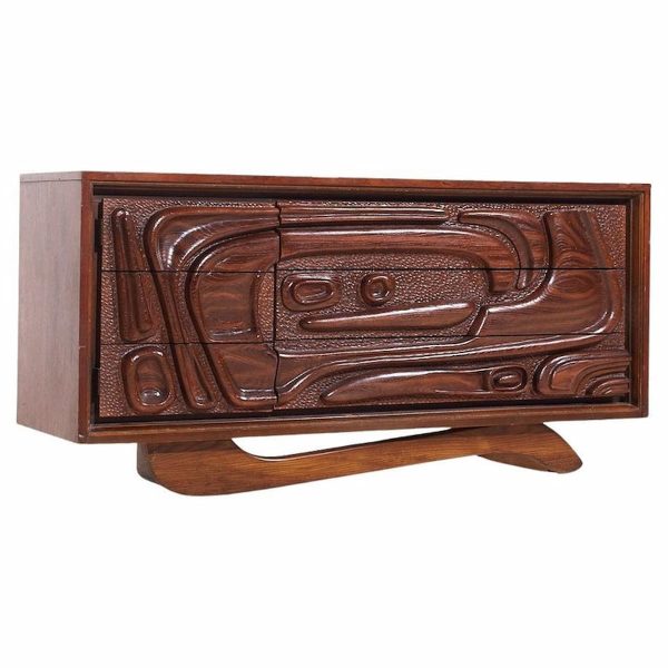 witco style pulaski oceanic mid century credenza