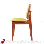 Arne Hovmand Olsen Mid Century Danish Teak Dining Chairs - Set of 8