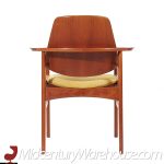 Arne Hovmand Olsen Mid Century Danish Teak Dining Chairs - Set of 8