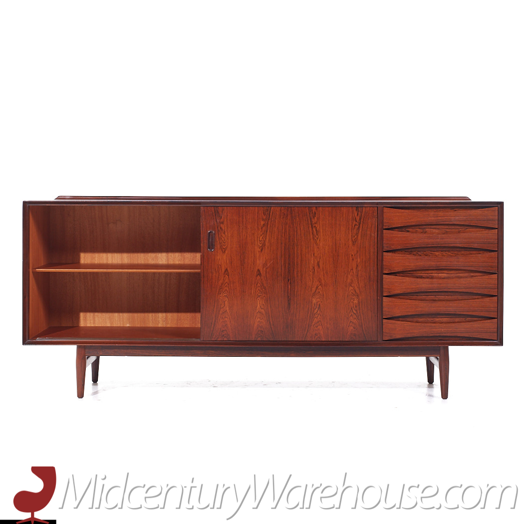 Arne Vodder for Sibast Mid Century Rosewood Credenza