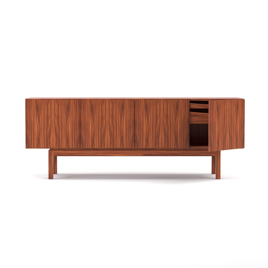 BPS183 Sideboard Credenza by Bernh. Pedersen & Søn | Mid Century