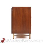 Bert England Mid Century Walnut and Brass Credenza