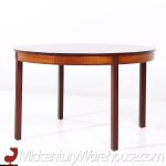 Bertil Fridhagen for Bodafors Mid Century Swedish Rosewood Expanding Dining Table with 2 Leaves