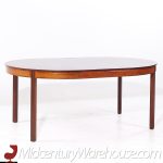 Bertil Fridhagen for Bodafors Mid Century Swedish Rosewood Expanding Dining Table with 2 Leaves