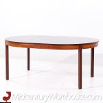 Bertil Fridhagen for Bodafors Mid Century Swedish Rosewood Expanding Dining Table with 2 Leaves