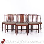 Bertil Fridhagen for Bodafors Swedish Rosewood Dining Chairs - Set of 8