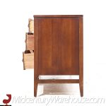 Broyhill Brasilia Mid Century Walnut 66 Inch Credenza