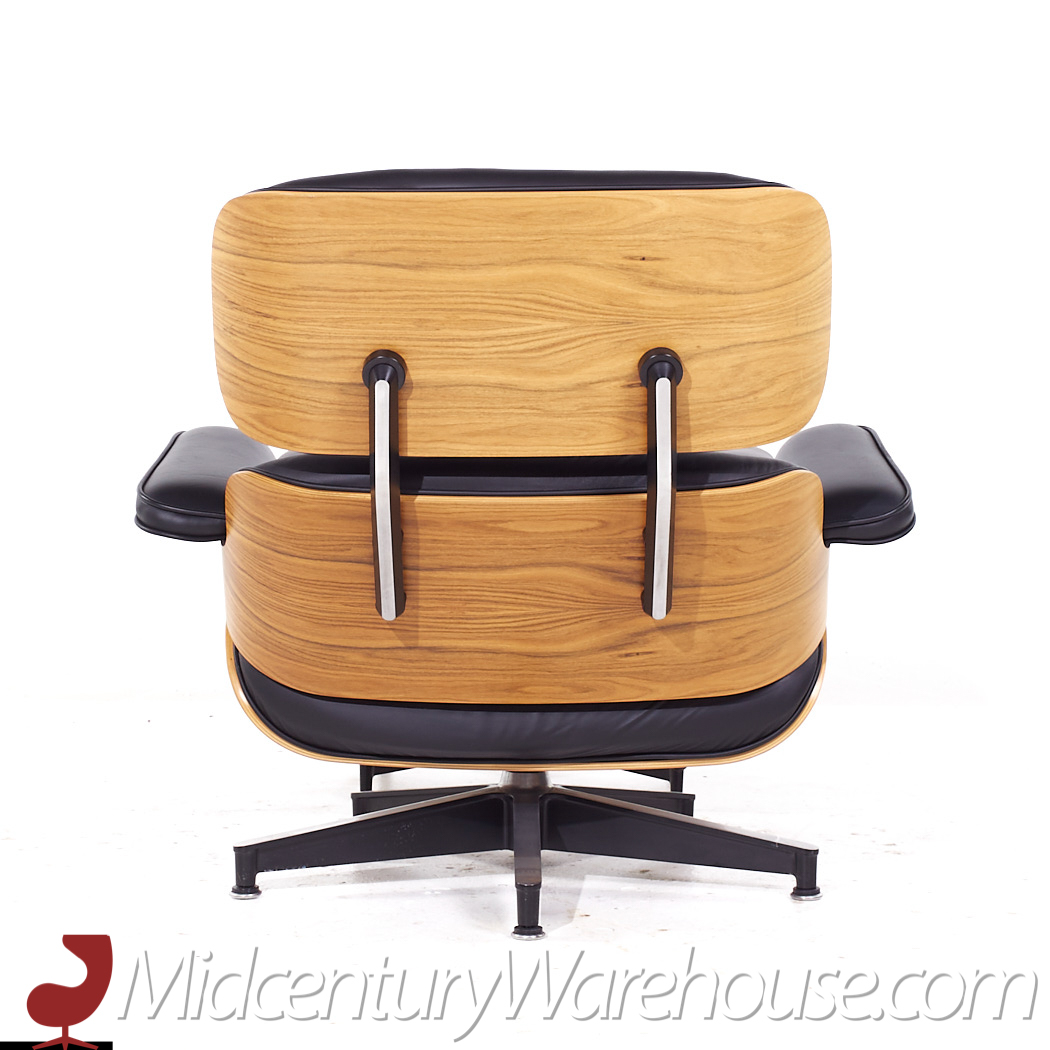 Charles and Ray Eames for Herman Miller Mid Century Walnut Lounge Chair and Ottoman