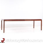 Dillingham Mid Century Walnut Expanding Dining Room Table with 2 Leaves