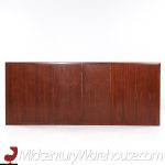 Dillingham Mid Century Walnut Expanding Dining Room Table with 2 Leaves