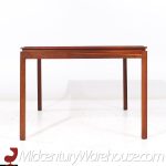 Dillingham Mid Century Walnut Expanding Dining Room Table with 2 Leaves