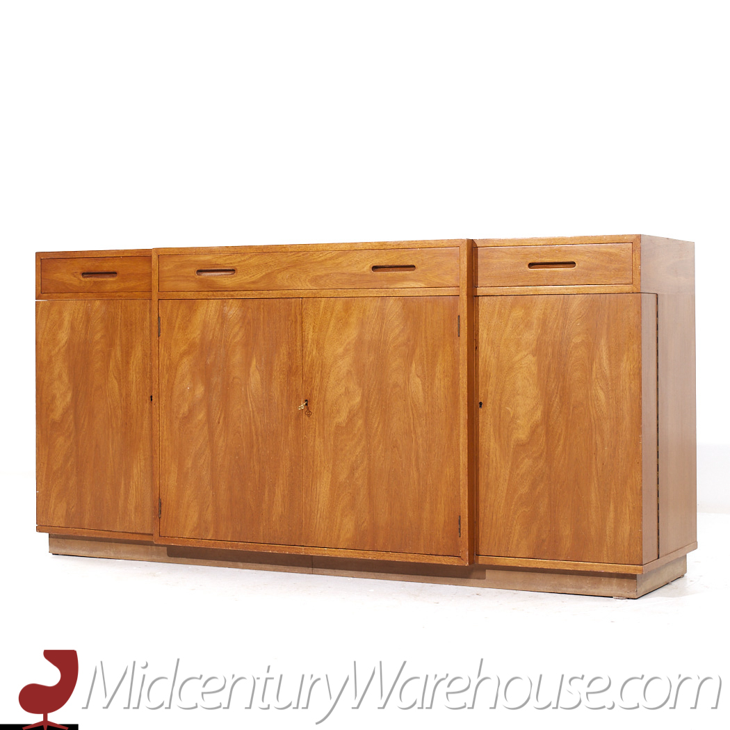 Edward Wormley for Dunbar Mid Century Bleached Mahogany Credenza