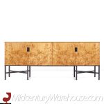 Edward Wormley for Dunbar Mid Century Burlwood Credenza