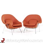 Eero Saarinen for Knoll 70ls Mid Century Petite Womb Chair - Pair