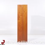 Evans Clark  for Glenn of California Mid Century Walnut Room Divider Bookshelf