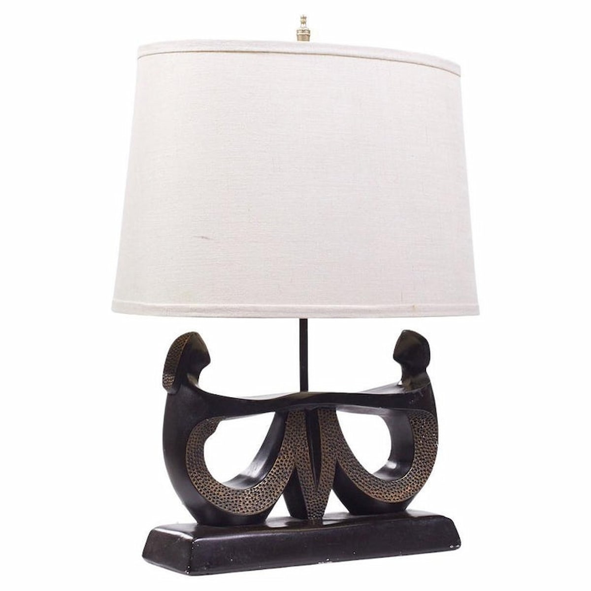 Frederick Weinberg Style F.a.i.p. Mid Century Figurative Table Lamp