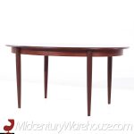 Gudme Møbelfabrik Mid Century Danish Rosewood Expanding Dining Table with 2 Leaves