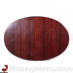 Gudme Møbelfabrik Mid Century Danish Rosewood Expanding Dining Table with 2 Leaves