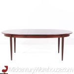 Gudme Møbelfabrik Mid Century Danish Rosewood Expanding Dining Table with 2 Leaves