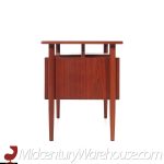 Kai Kristiansen Style Mid Century Danish Teak Desk