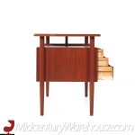 Kai Kristiansen Style Mid Century Danish Teak Desk