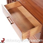 Kent Coffey Perspecta Mid Century Walnut and Rosewood Credenza