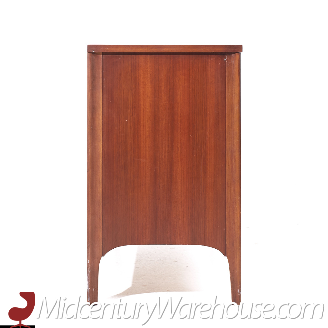 Kent Coffey Perspecta Mid Century Walnut and Rosewood Credenza