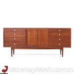 Kipp Stewart for Drexel Declaration Mid Century 11 Drawer Lowboy Dresser