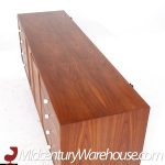 Kipp Stewart for Drexel Declaration Mid Century 11 Drawer Lowboy Dresser